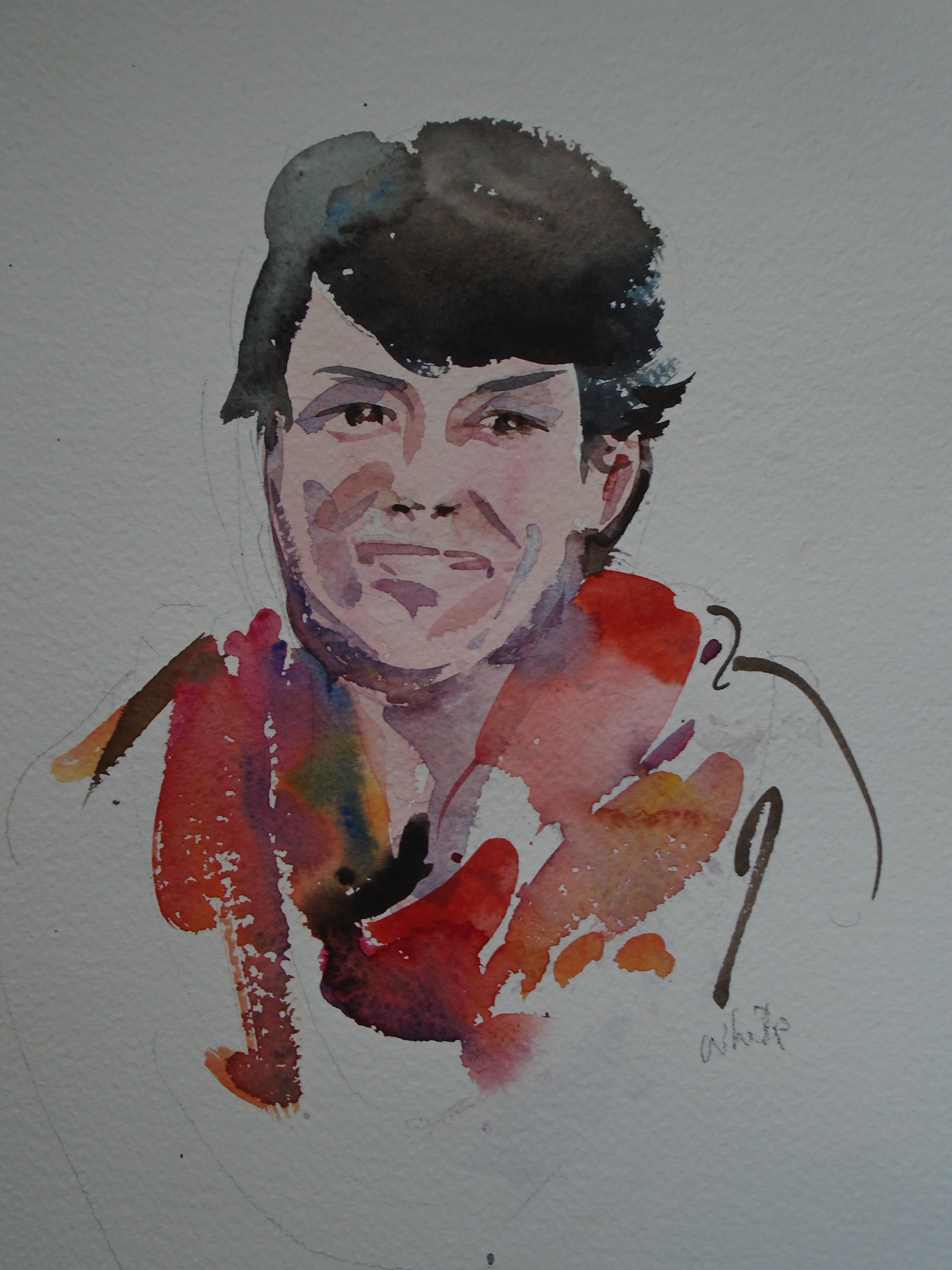 Lucile  25 x 37cm  2016